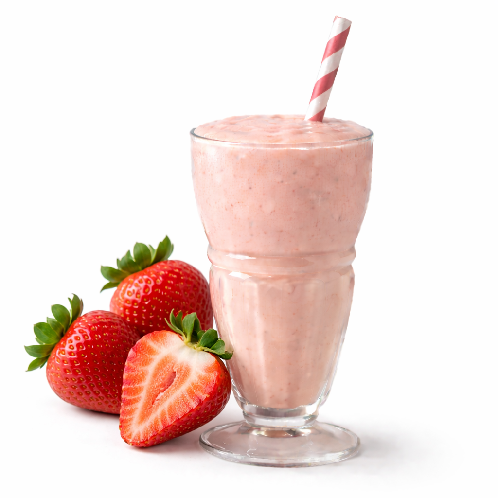 Milk Shake - Strawberry, 1 Glass