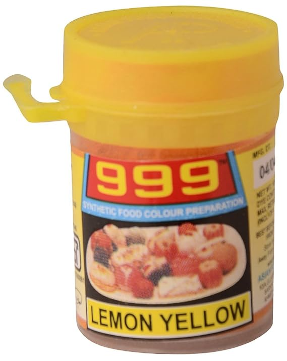 999 Food Colour - Lemon Yellow, 10g