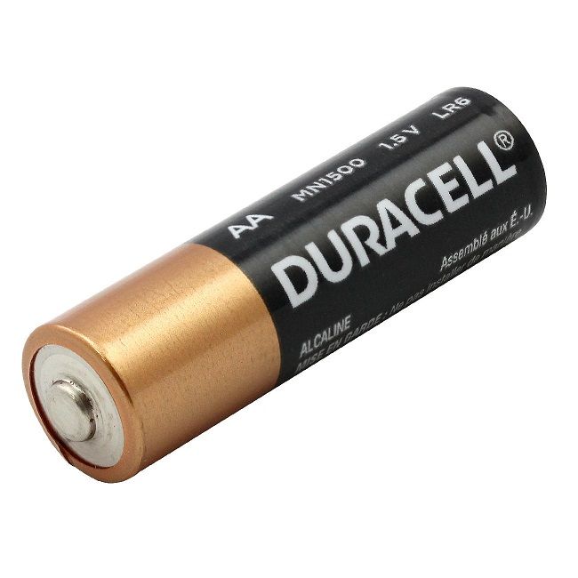 Duracell Alkaline AA Battery - Copper & Black, 1pc