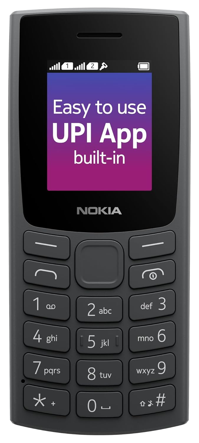 Nokia | TA-1578 SS | 106 Single Sim Feature Phone (Charcoal)