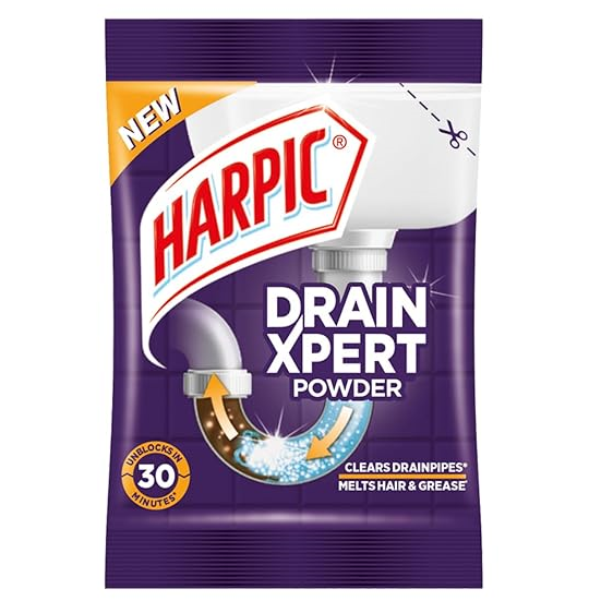 Harpic Drain Xpert Powder, 50g
