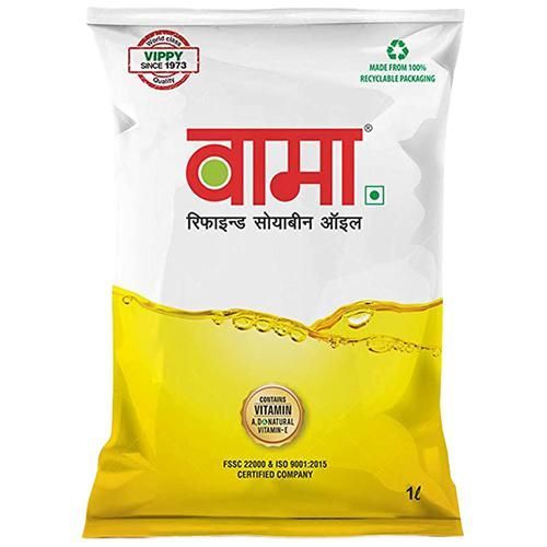 Vama Soyabean Oil Pouch, 1L