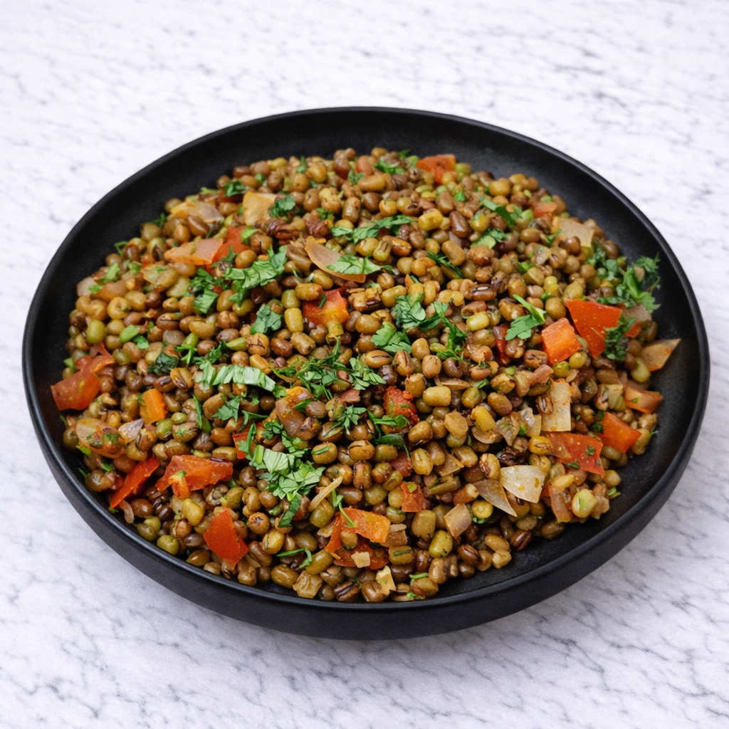 Moong Dal Chaat, 1 Plate