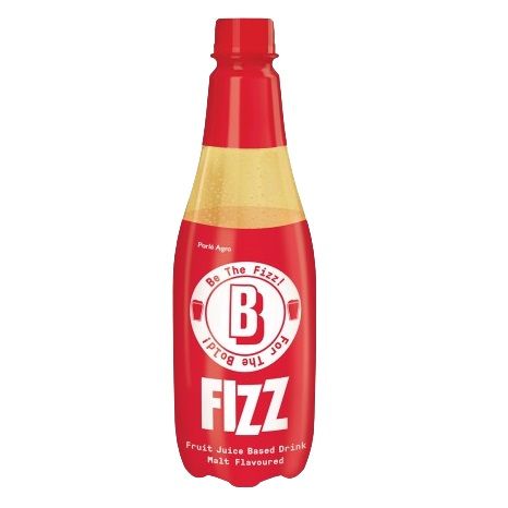 B Fizz Fruit Juice Bottle - Malt Flavoured, 250ml