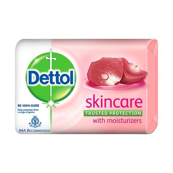 Dettol Soap - Skincare, 125g (Buy 3 Get 1 Free)