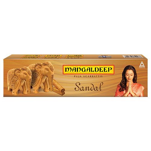 Mangaldeep Agarbatti - Sandal, 12 Sticks