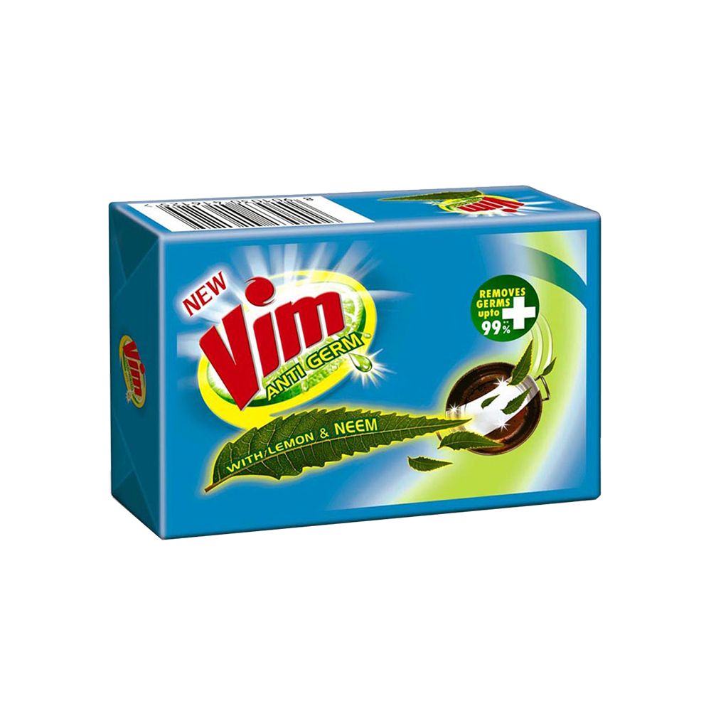 Vim Dishwash Bar - Anti Bacterial, 400g