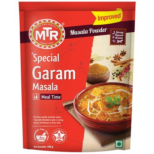 MTR Ready Mix Special Garam Masala Powder Standy Pouch, 100g