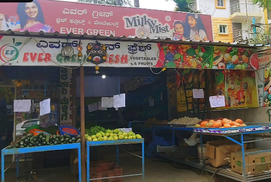 Ever Green Fresh Vegetables and Fruits