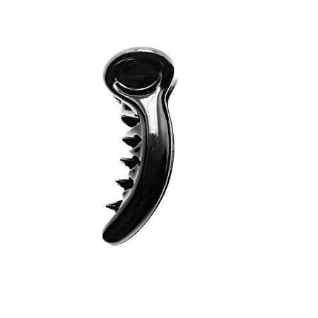 Premium Black Banana Clutcers Hair Clip - Large No. 4014