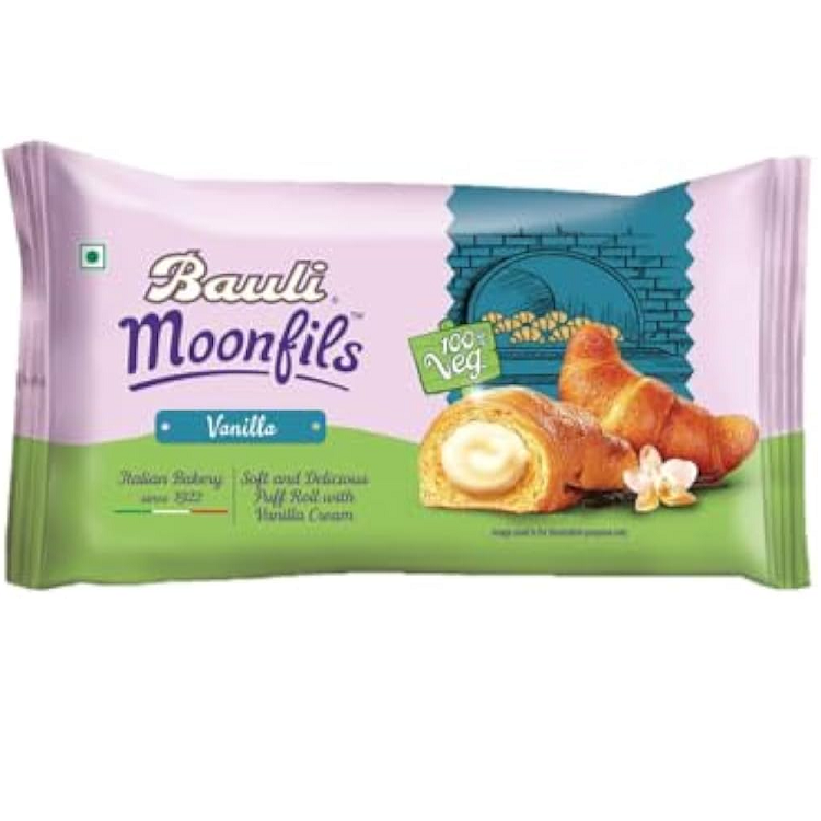 Bauli Moonfils Veg Pouch - Vanilla, 45g