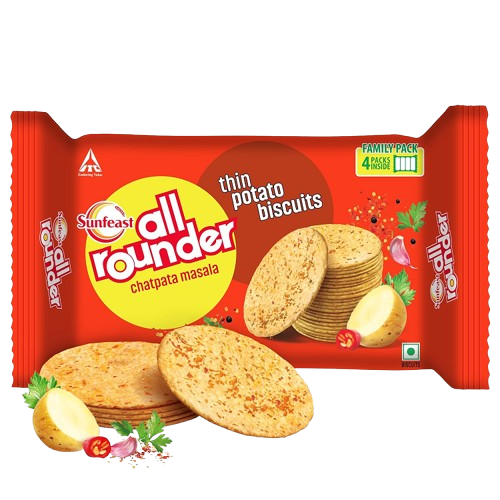 Sunfeast All Rounder Potato Chips - Chatpata Masala, 30g