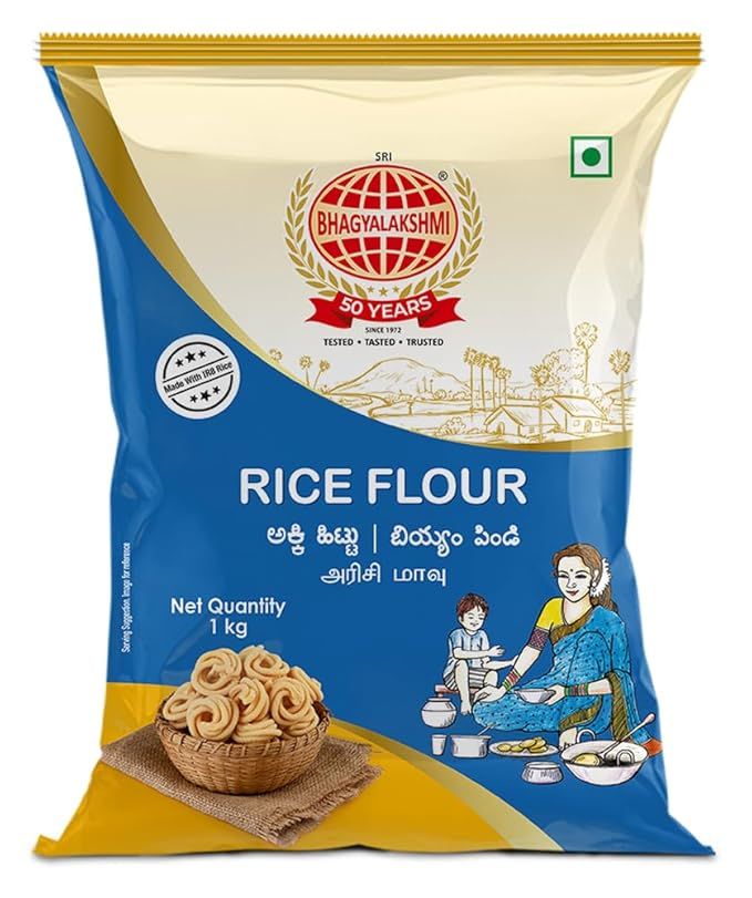 Bhagyalakshmi Rice Flour Pouch, 1kg