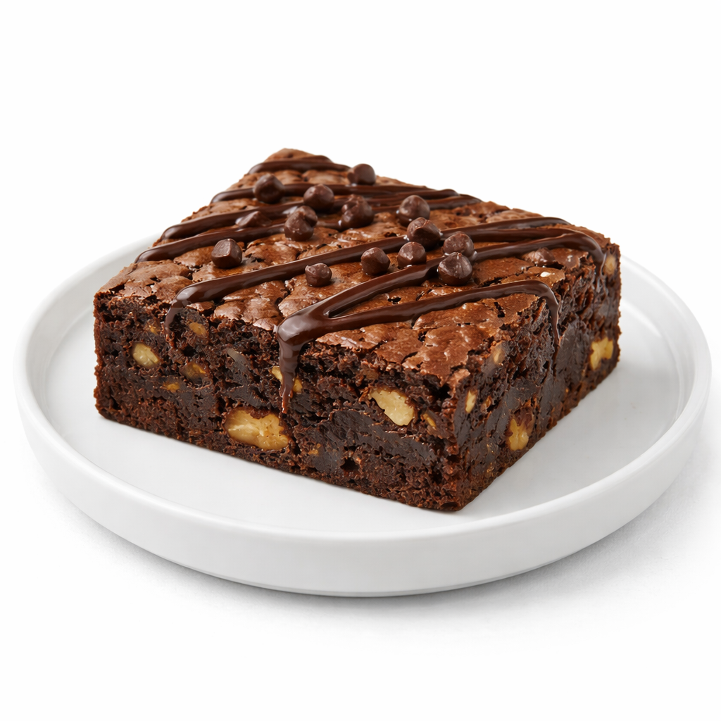 Fudge Brownie, 1pc