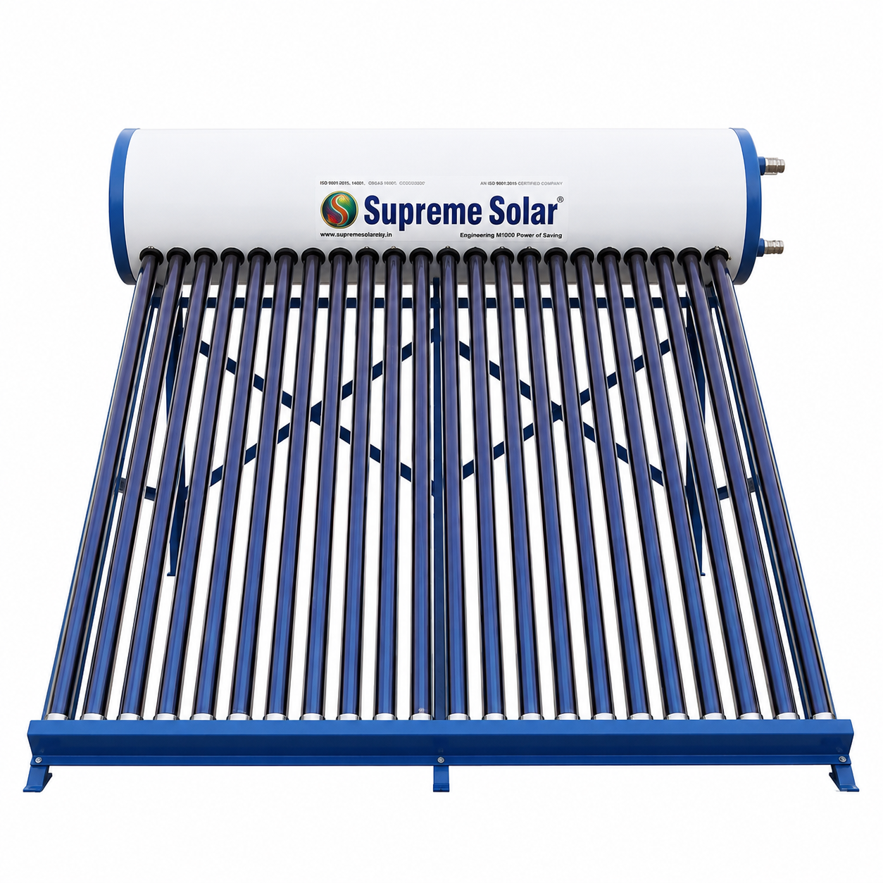 Supreme | FPC Non-Pressurized GLC | Solar Water Heater (165 LPD)