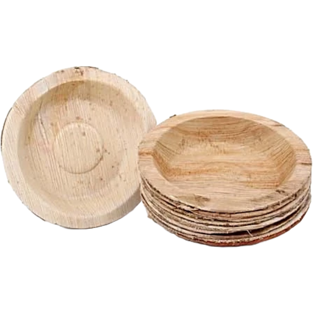 Raju Areca Disposable Bowl - Round, 10pcs (11cm)