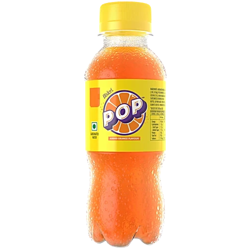 Bisleri Pop Soft Drink - Orange, 160ml