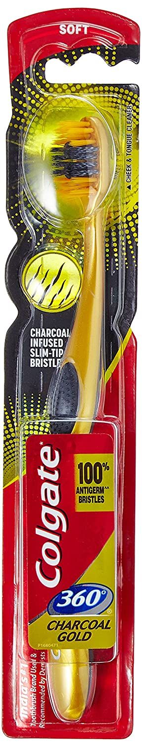 Colgate Charcoal Gold Toothbrush - Soft