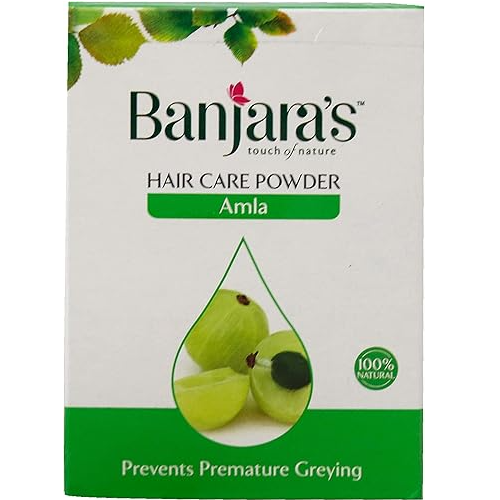 Banjara's Hair Care Powder Carton - Amla, 100g