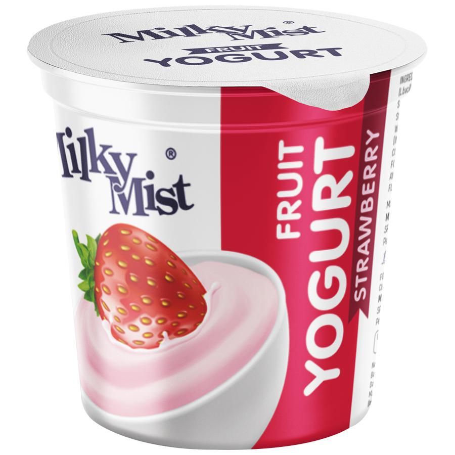 Milky Mist Yogurt Cup - Raspberry, 100g