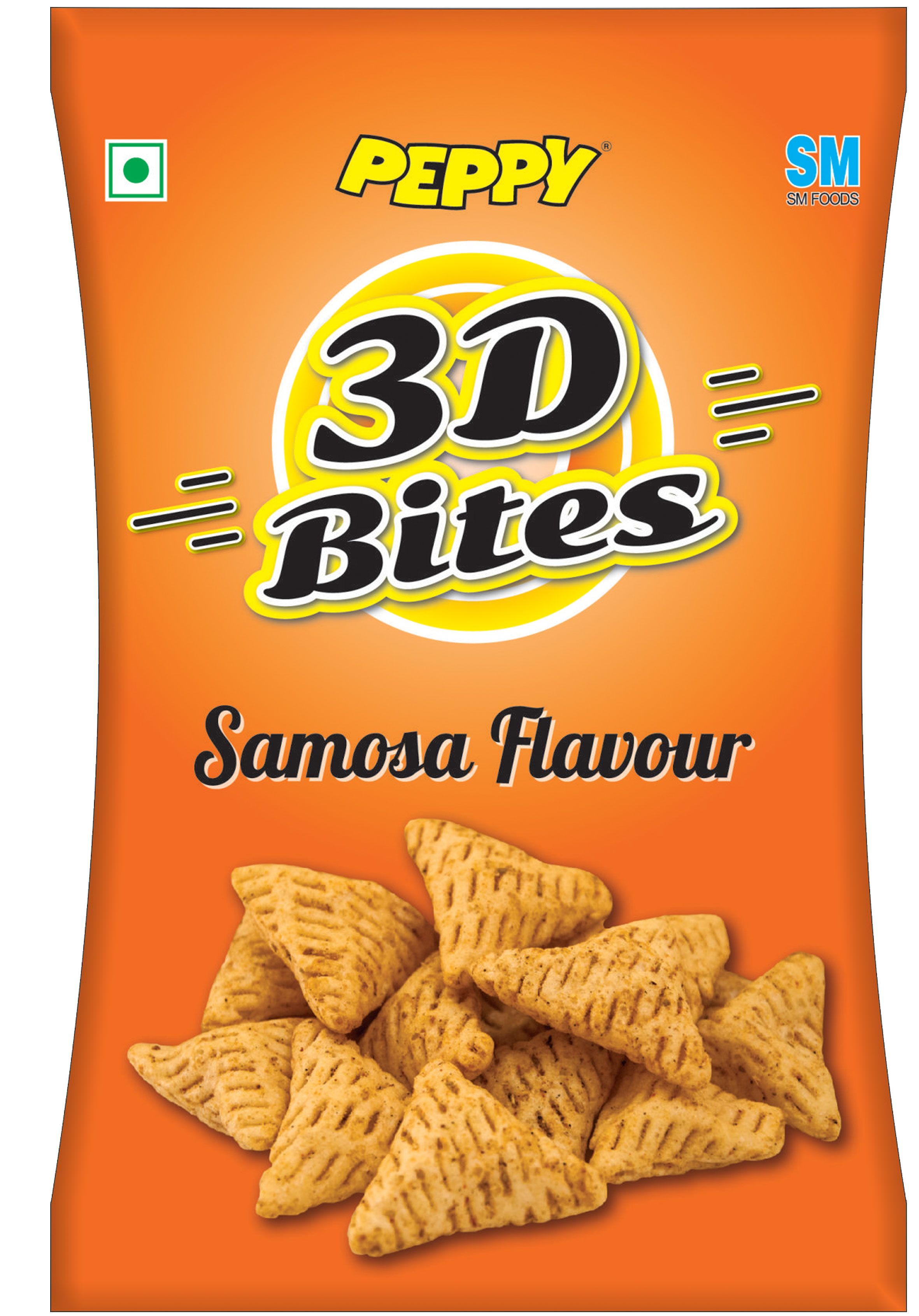 Peppy 3D Bites - Samosa, 15g