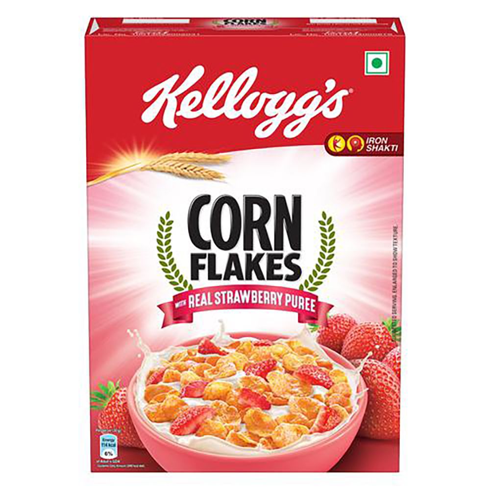 Kellogg's Corn Flakes - Strawberry, 300g