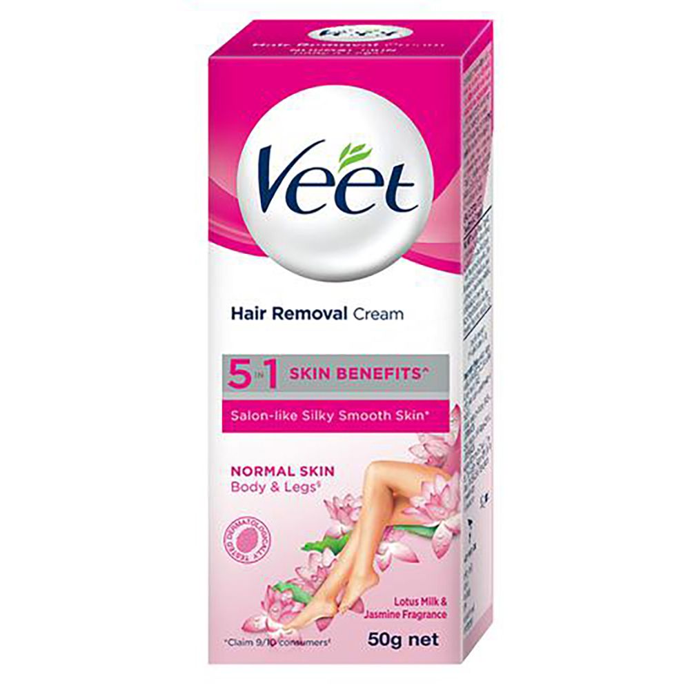 Veet Hair Removal Cream - Normal Skin, 50g
