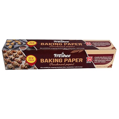 Freshee Baking & Cooking Parchment Paper Roll, 15mtr (300m)