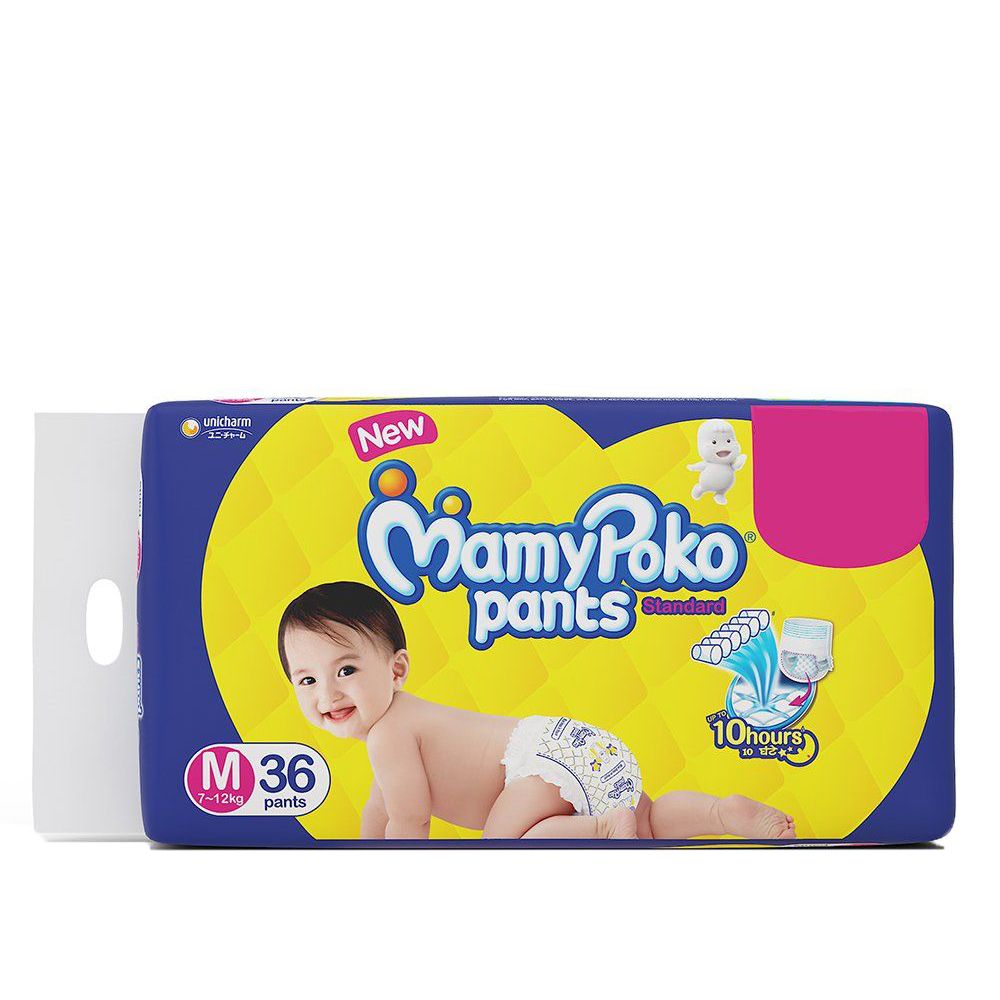 MamyPoko Standard Pant Style Diaper - M, 36pc