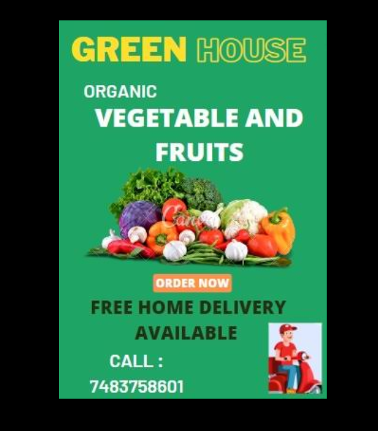 Green house vegetable grocery’s