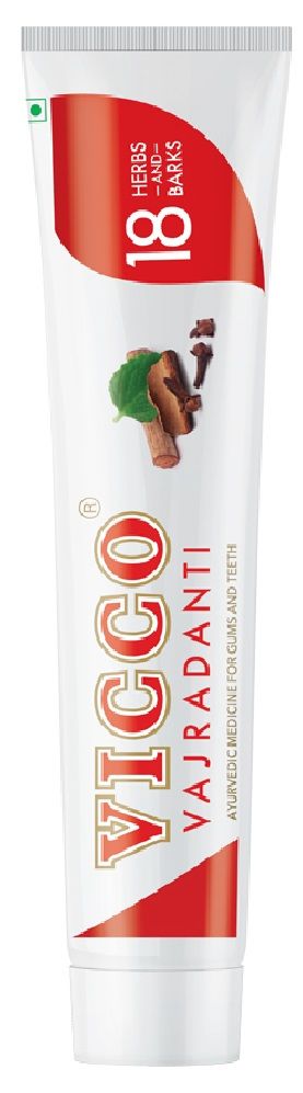 Vicco Vajradanti Ayurvedic Toothpaste - Regular, 150g