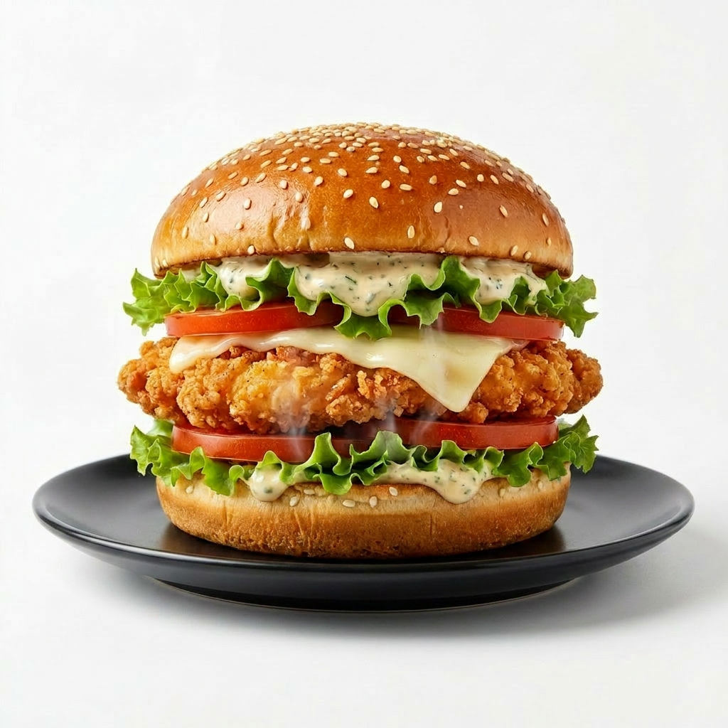 Chicken Burger, 1 Plate