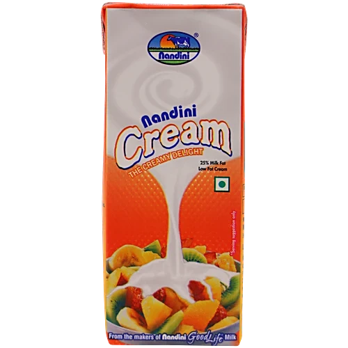 Nandini Cream Tetra Pack, 200ml