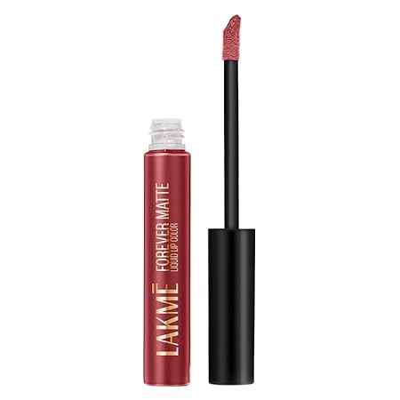 Lakme Forever Matte Liquid Lip Color - Mauve Petal 39, 5.6ml