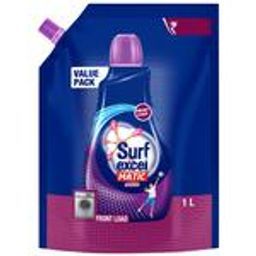 Surf Excel Matic Liquid Detergent Pouch - Front Load, 1L