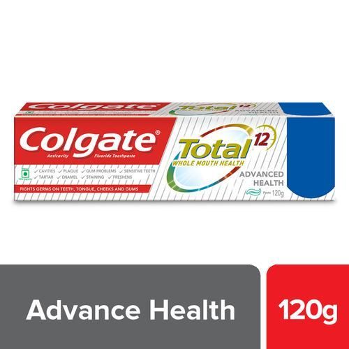 Colgate Total Advanced Health Anticavity Toothpaste, 120g