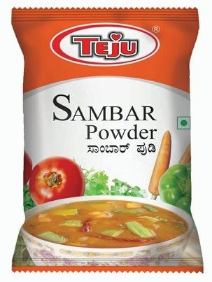 Teju (Rs.10) Sambar Powder Pouch, 20g