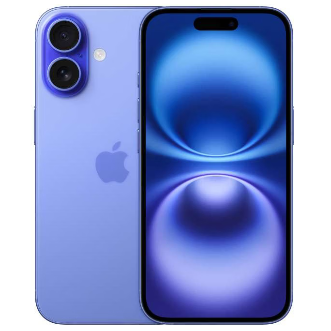 Apple iPhone 16 (Ultramarine, 128GB)