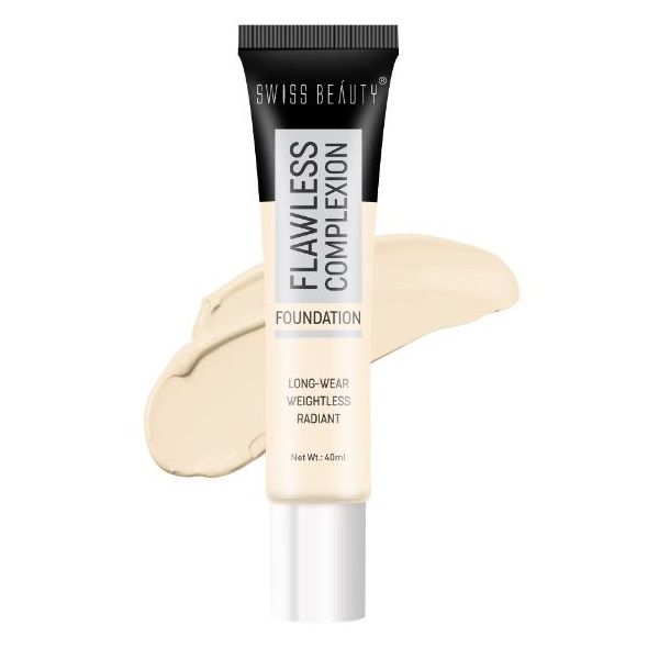 Swiss Beauty 511 Flawless Complexion Foundation - Rose Ivory 01, 35g