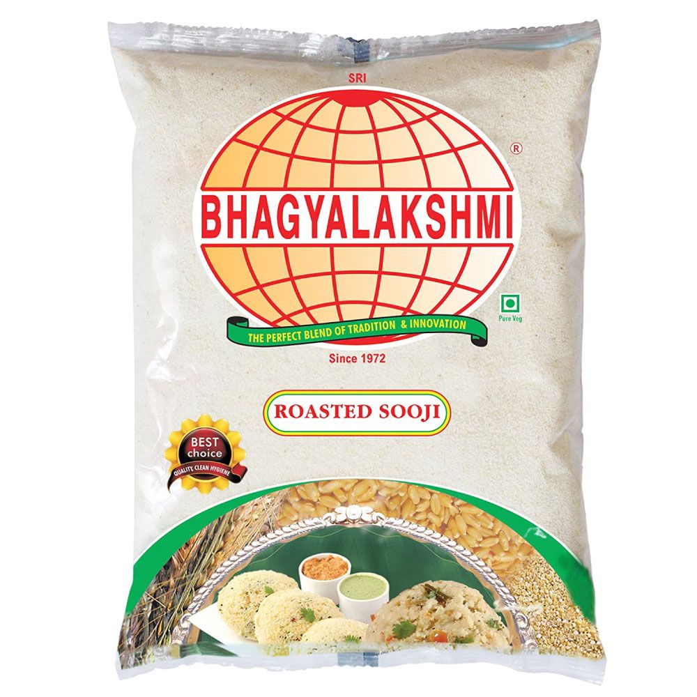 Bhagyalakshmi Roasted Sooji, 500g