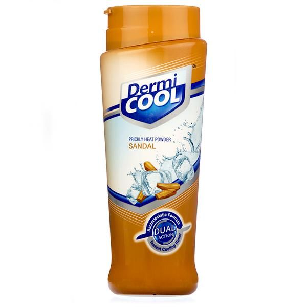 Dermi Cool Prickly Heat Talcum Powder - Sandal, 150g