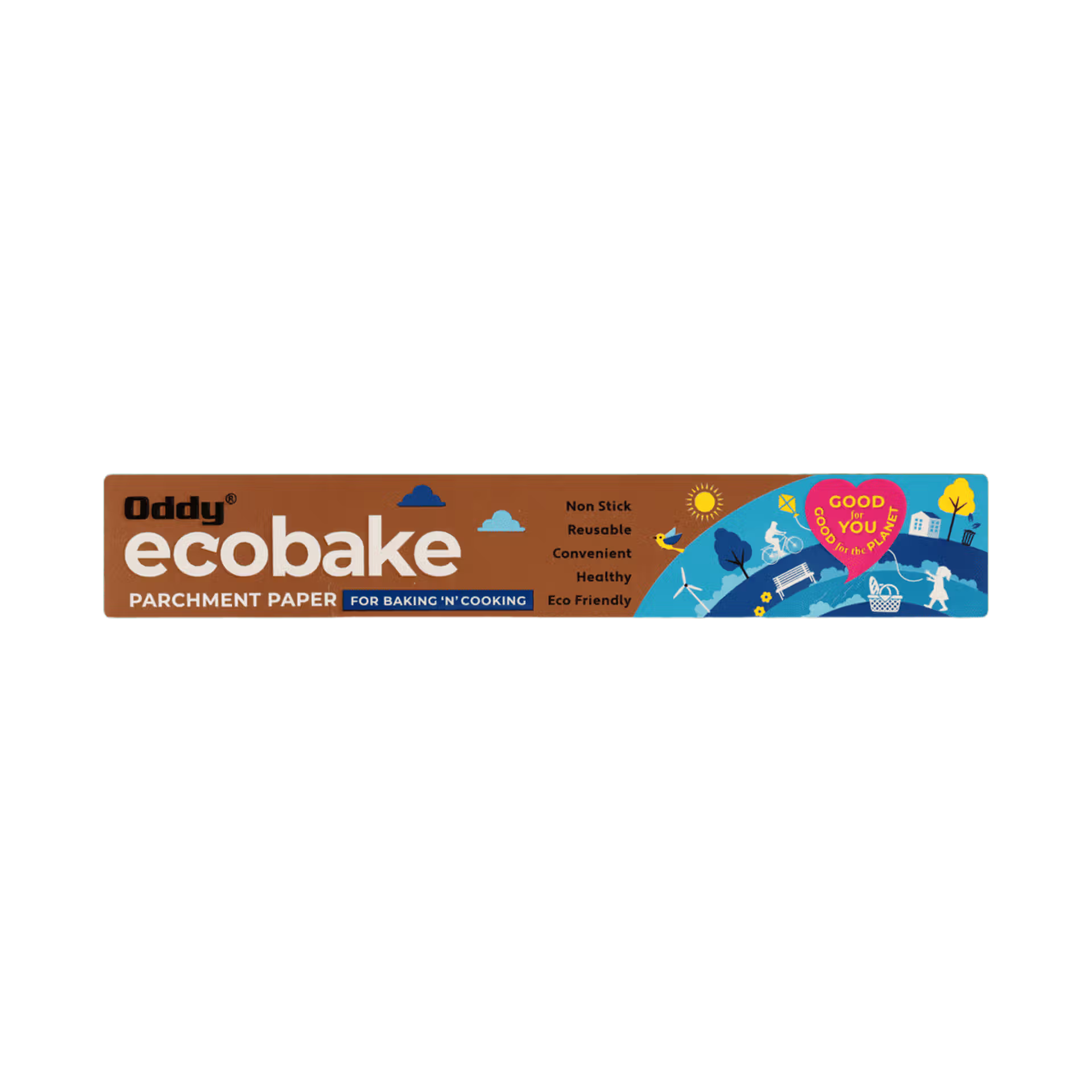 Oddy Eco Bake Cooking & Parchment Paper, 1pc