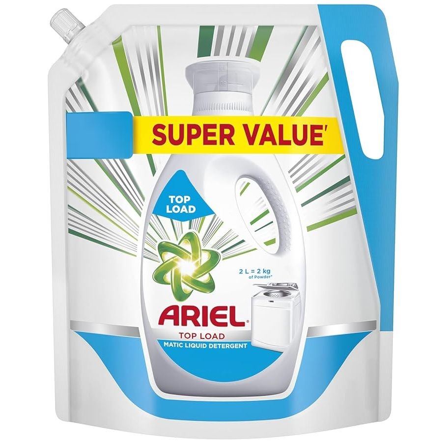 Ariel Matic Liquid Detergent Refill Pouch - Top Load, 1L