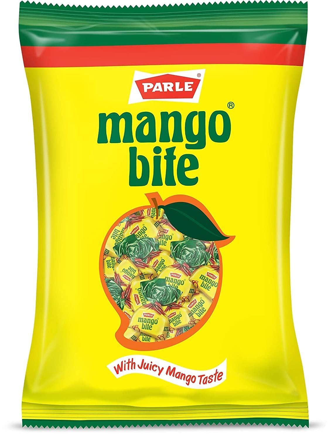 Parle Candy Pouch - Mango Bite, 289g (2.89g X 100pc)