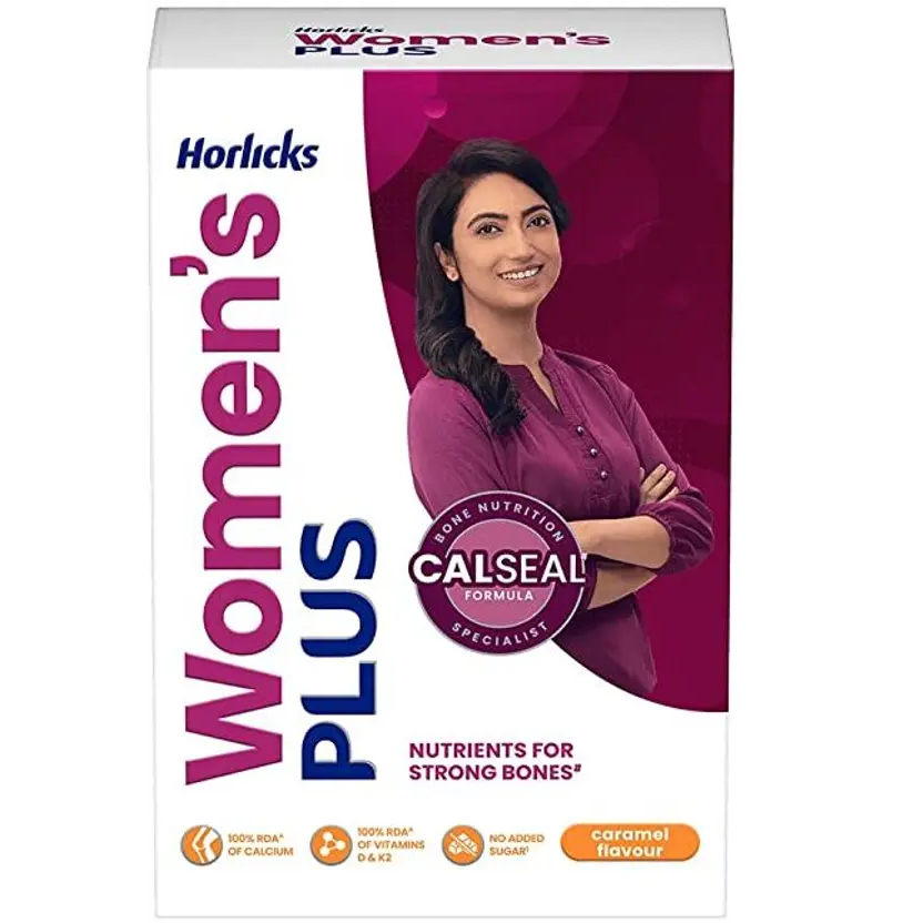 Horlicks Womens Plus Nutritional Drink Carton - Caramel, 200g