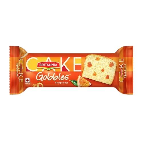 Britannia Bar Cake - Orange, 40g