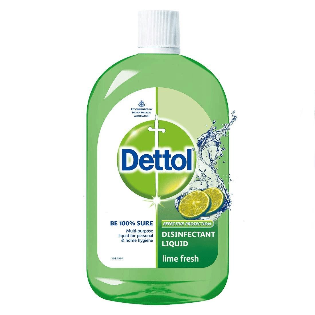 Dettol Disinfectant Liquid - Fresh Lime, 1L