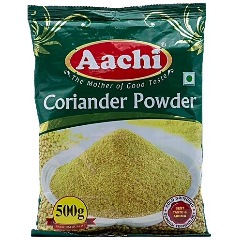 Aachi Coriander Powder Pouch, 500g