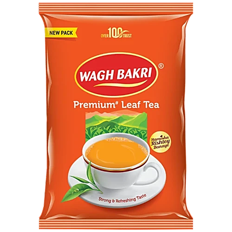 Wagh Bakri Leaf Tea Pouch - Premium, 500g