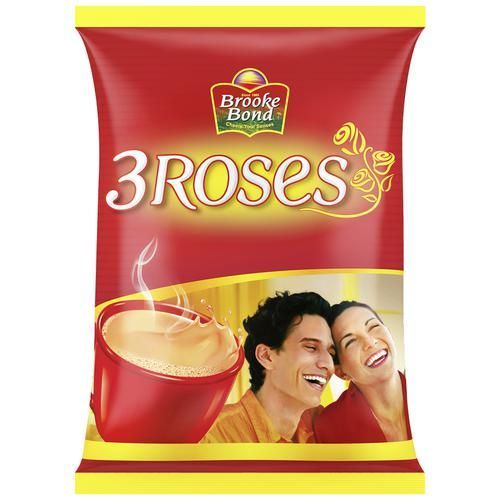 Brooke Bond 3 Roses Dust Tea Poly Pack, 1kg